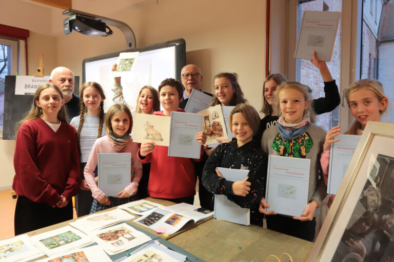 Evangelische Grundschule Brandenburg an der Havel: Bücherkinder stellen zweites Buch vor